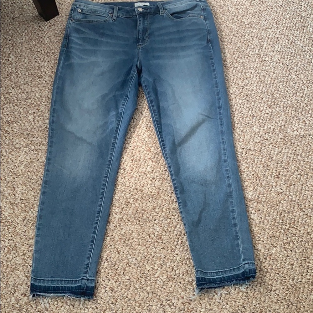 Nicole Miller high rise skinny jean